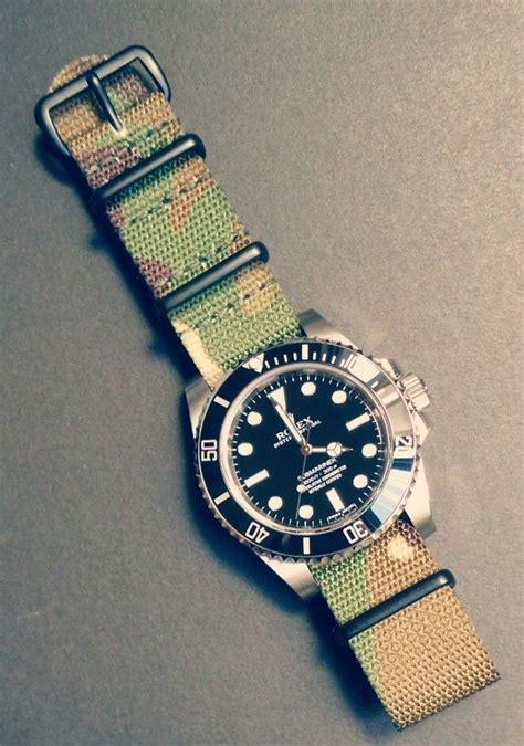 rolex nato strap camo